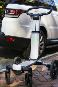 Scout Cart's folding grocery shopping cart